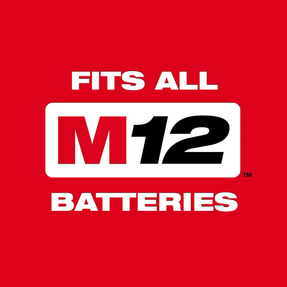 Fits all M12 Batteries