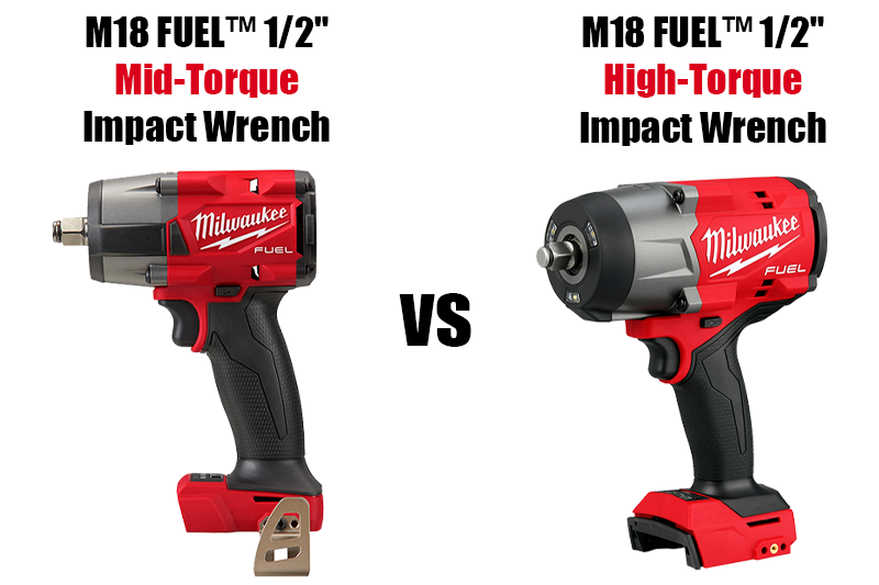 Milwaukee 1/2" Mid-Torque vs High-Torque Impact Wrench: Which One Do You Need?