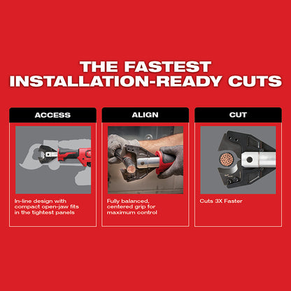M18™ FORCE LOGIC™ Cable Cutter Kit with 750 MCM Cu Jaws