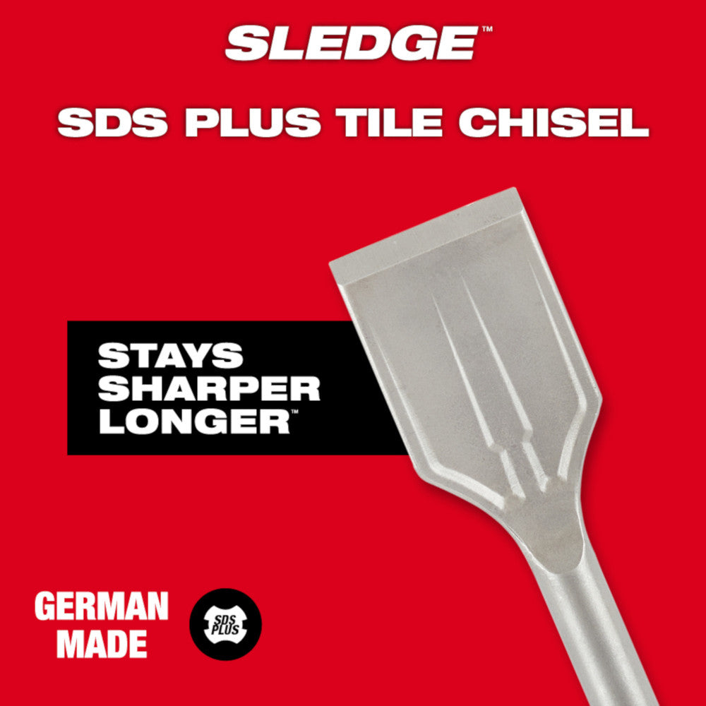 SDS Plus SLEDGE™ 1-7/8" Tile Chisel