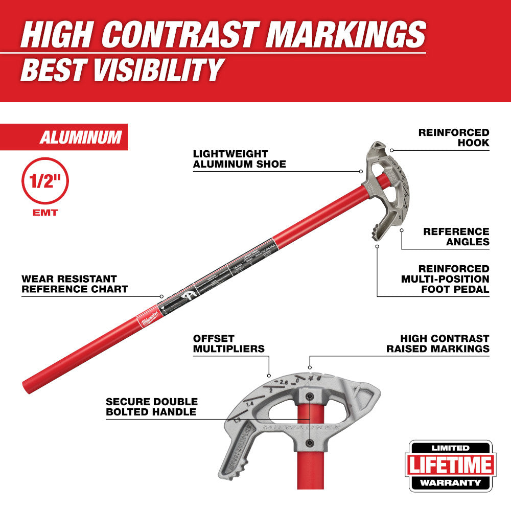 1/2 in. Aluminum Conduit Bender