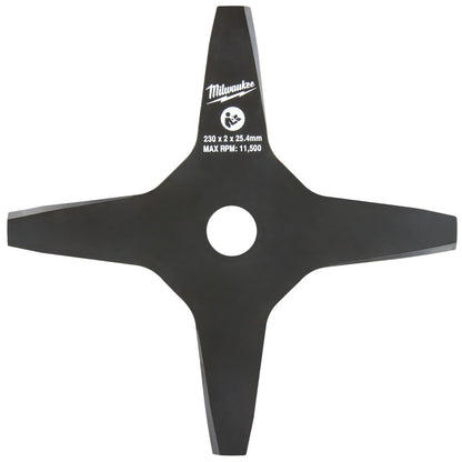 9” 4-Cutter Brush Blade