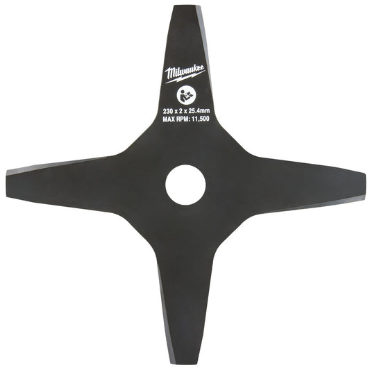 9” 4-Cutter Brush Blade