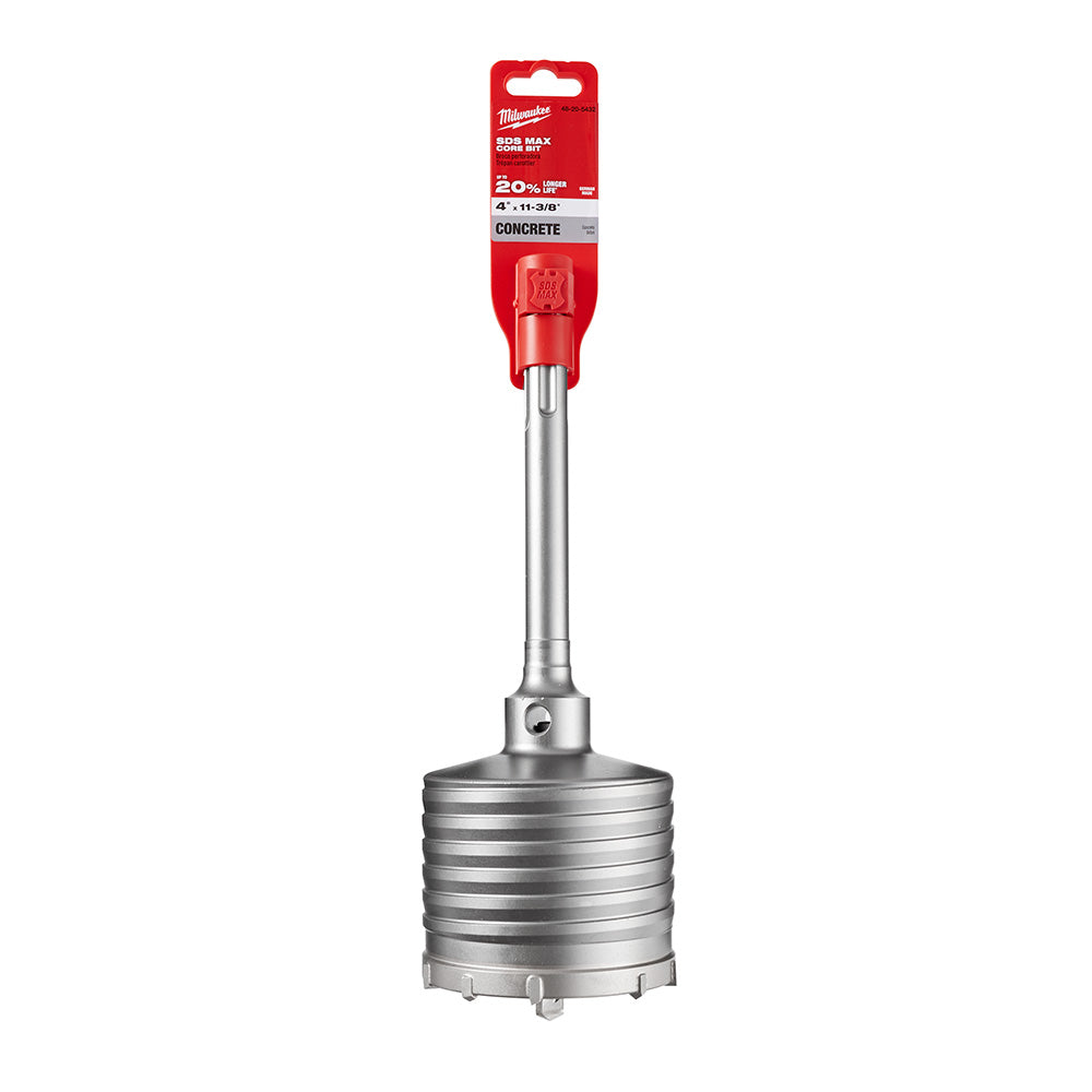 1-1/2" X 11-3/8" One Piece SDS Max Core Bit