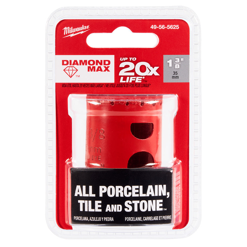 1-3/8" DIAMOND MAX™ Hole Saw