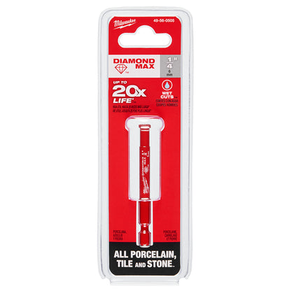 1/4" DIAMOND MAX™ Hole Saw Bit