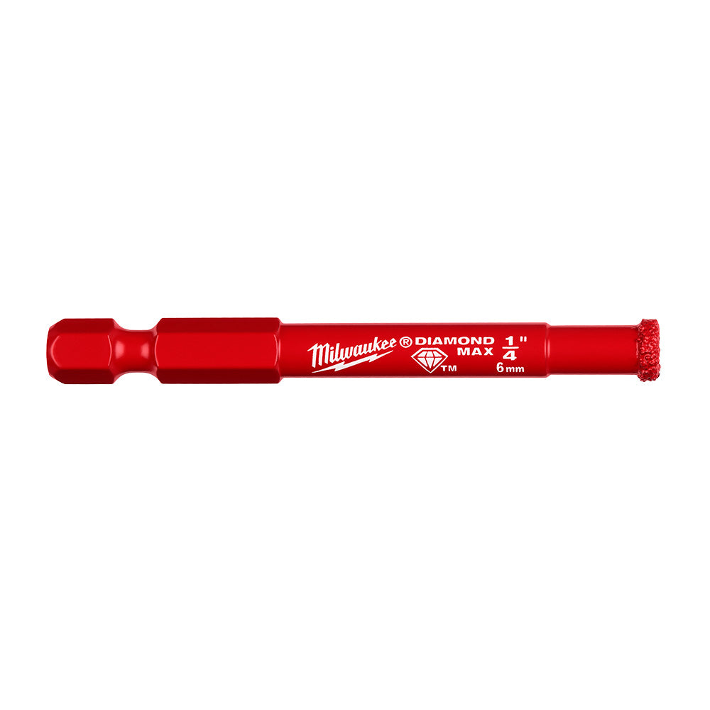 1/4" DIAMOND MAX™ Hole Saw Bit