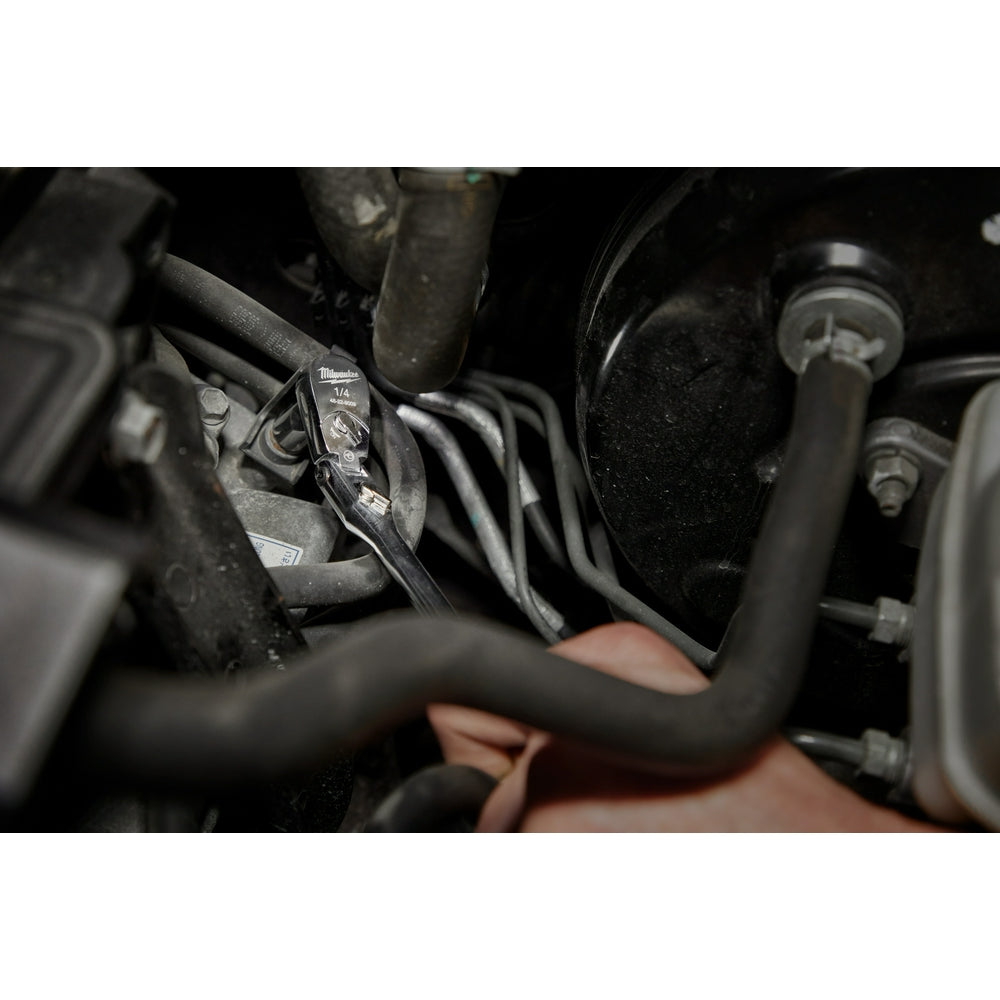 1/4" Drive 9" Flex Head Ratchet