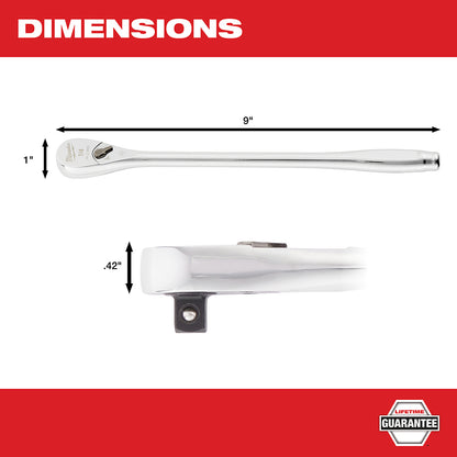 1/4" Drive 9" Ratchet