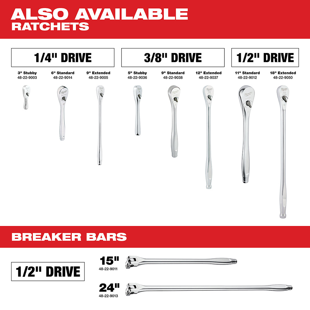 1/4" Drive 9" Ratchet