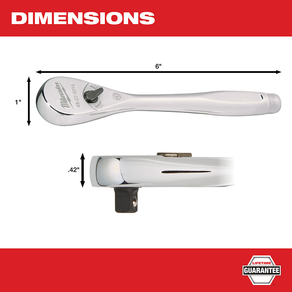 1/4 in. Drive Ratchet