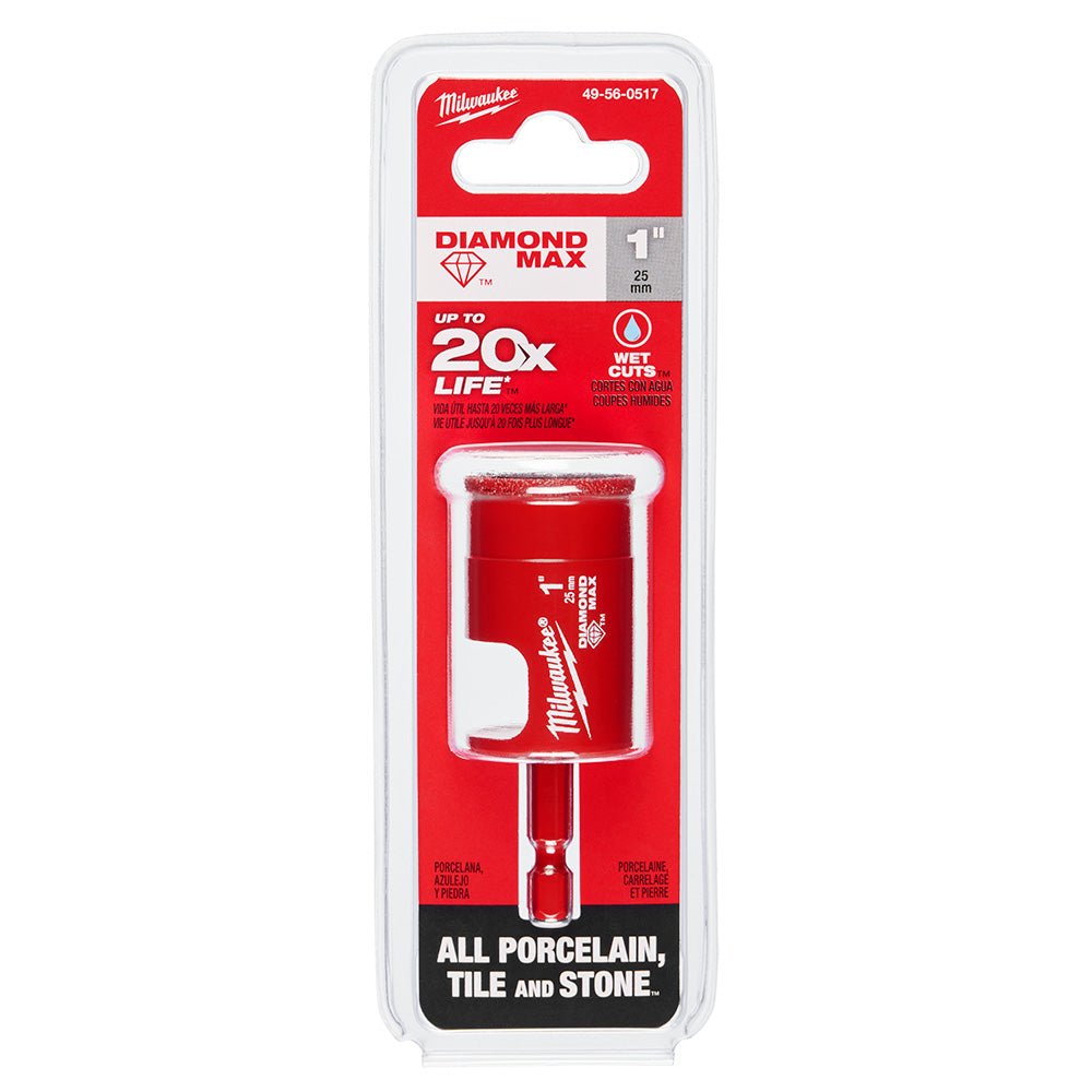 1" DIAMOND MAX™ Hole Saw Bit