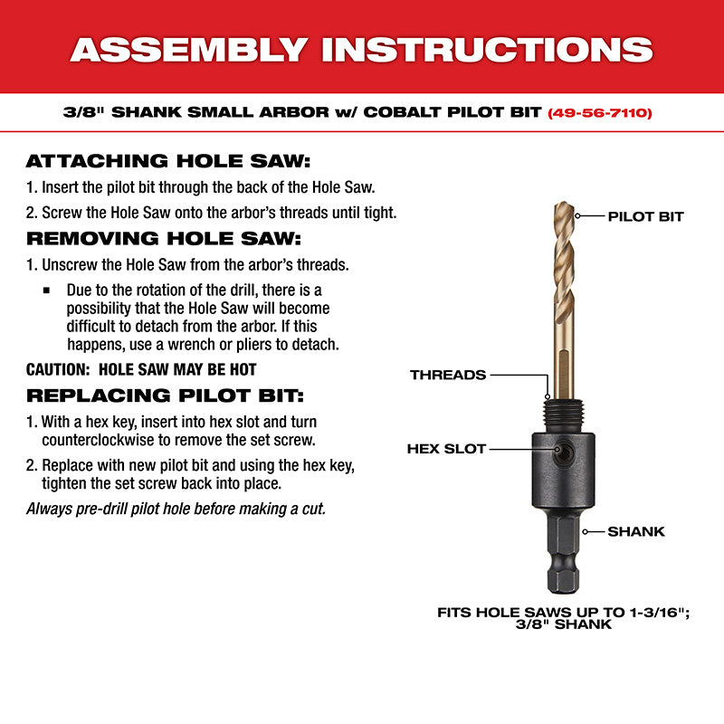 1" HOLE DOZER™ with Carbide Teeth Hole Saw