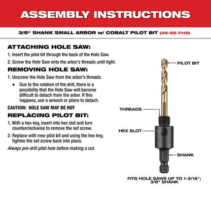 1" HOLE DOZER™ with Carbide Teeth Hole Saw