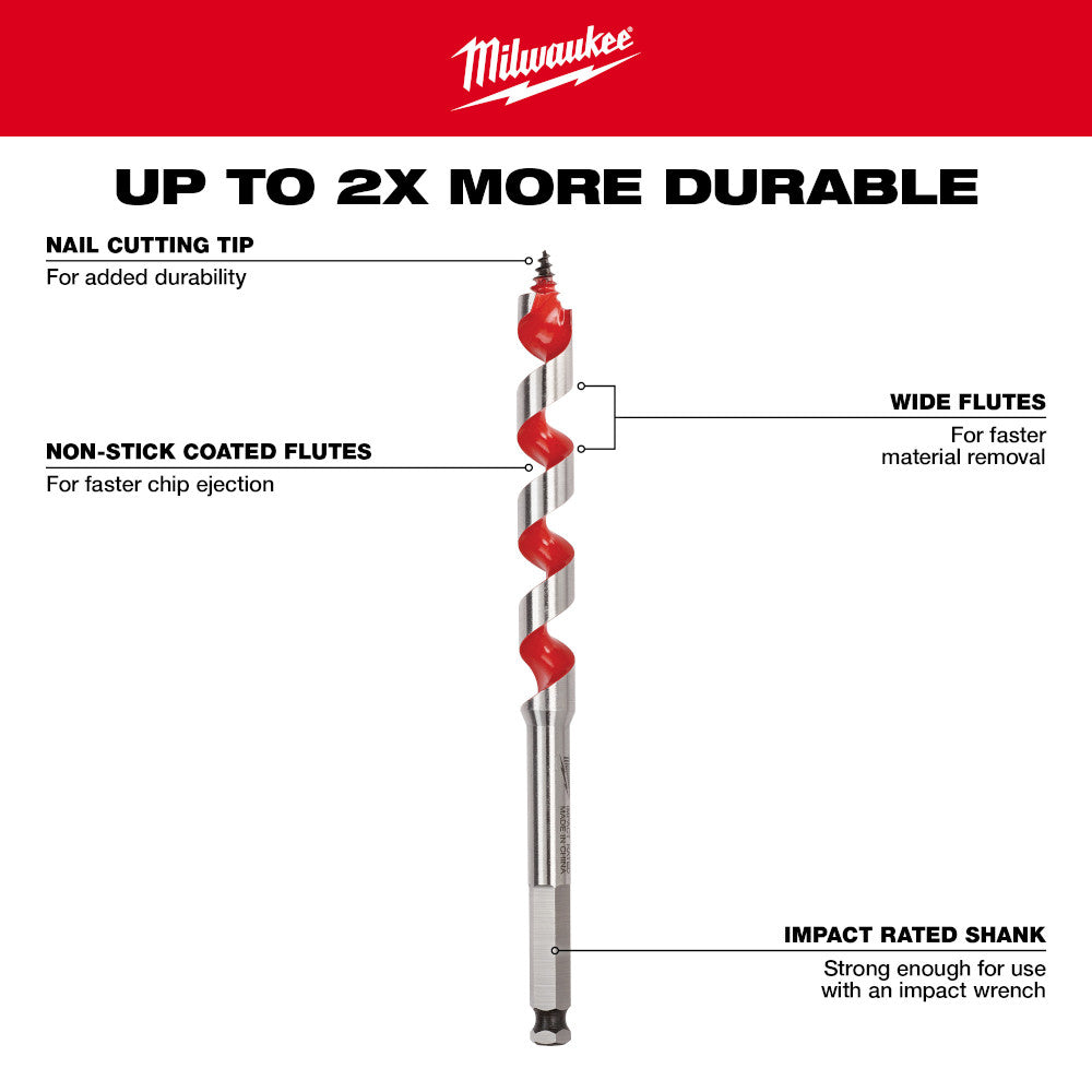 1" x 18" Ship Auger Bit