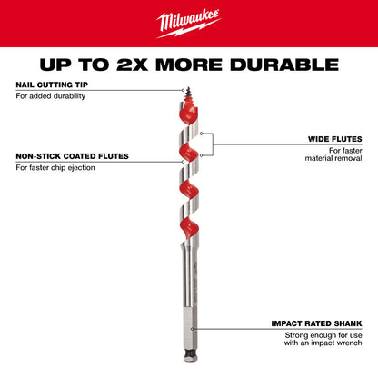 1" x 18" Ship Auger Bit