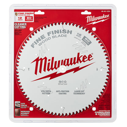 12" 80T Fine Finish Circular Saw Blade