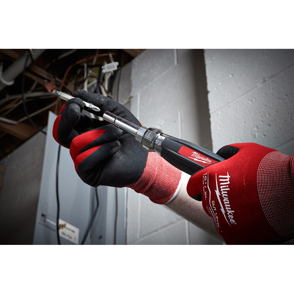 13-in-1 Cushion Grip Screwdriver with Schrader Bit