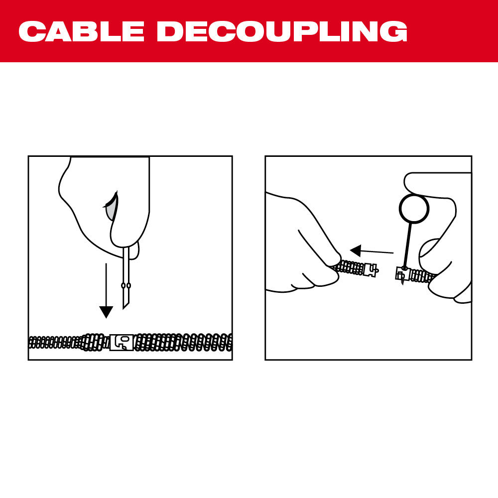 1-1/4" - 2" Head Attachment Kit For 5/8" Sectional Cable