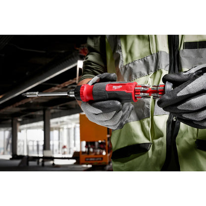 14-in-1 Ratcheting Multi-Bit and 8-in-1 Ratcheting Compact Multi-bit Screwdriver Set 2pc