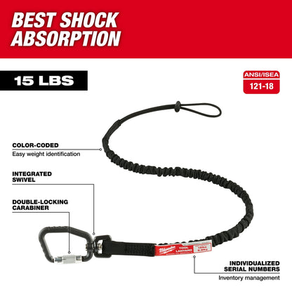 15 Lb. Locking Tool Lanyard