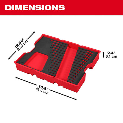 15pc. Metric Combination Wrench Set with Tray for PACKOUT™ Drawers