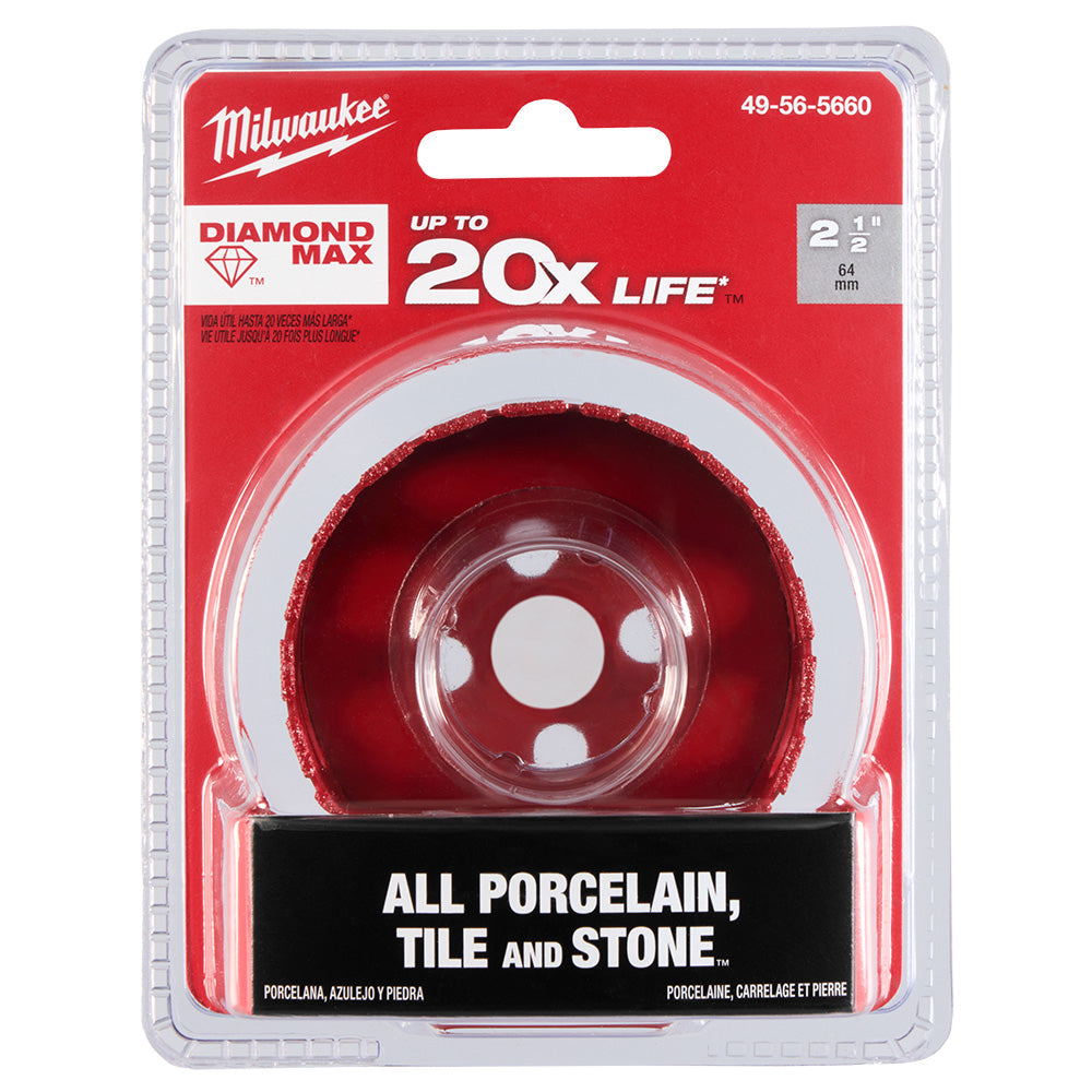 2-1/2" DIAMOND MAX™ Hole Saw