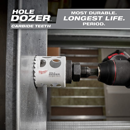 2-1/8" HOLE DOZER™ with Carbide Teeth Hole Saw