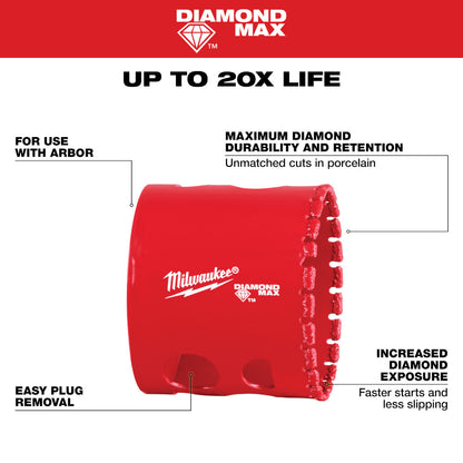 2" DIAMOND MAX™ Hole Saw
