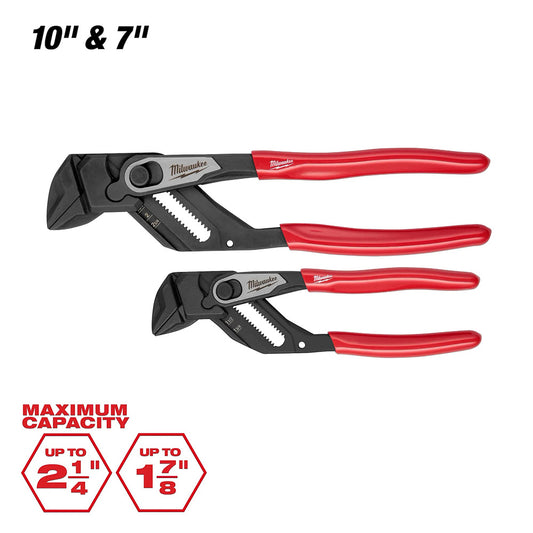 2 PC. Pliers Wrench Set
