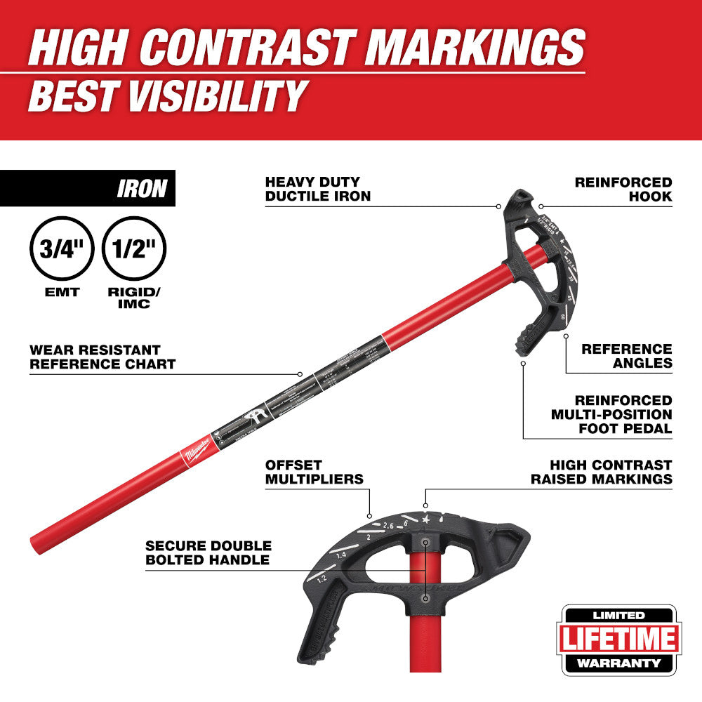3/4 in. Iron Conduit Bender