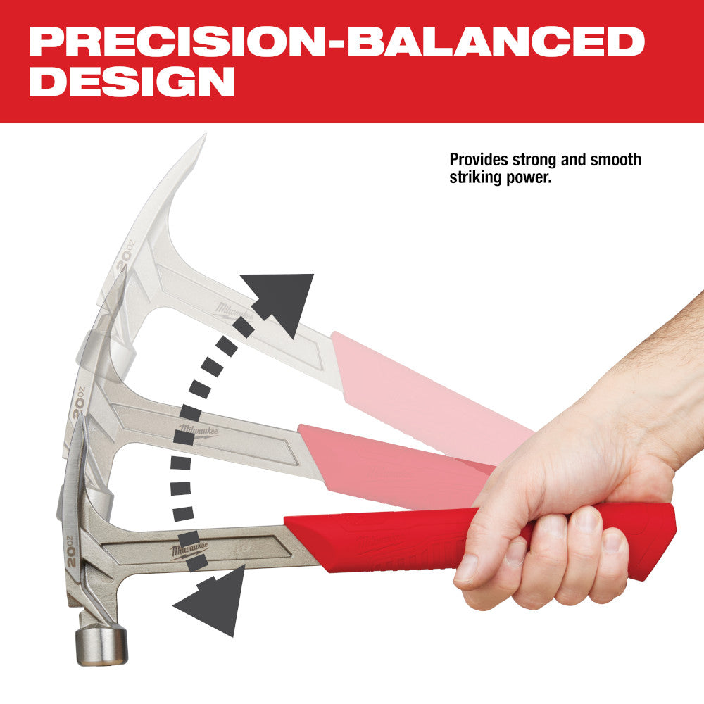 20oz Smooth Face Rip Claw Hammer