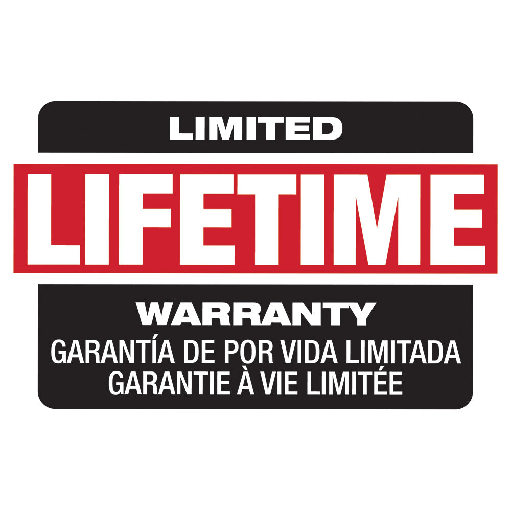 Limited Lifetime Warranty 
