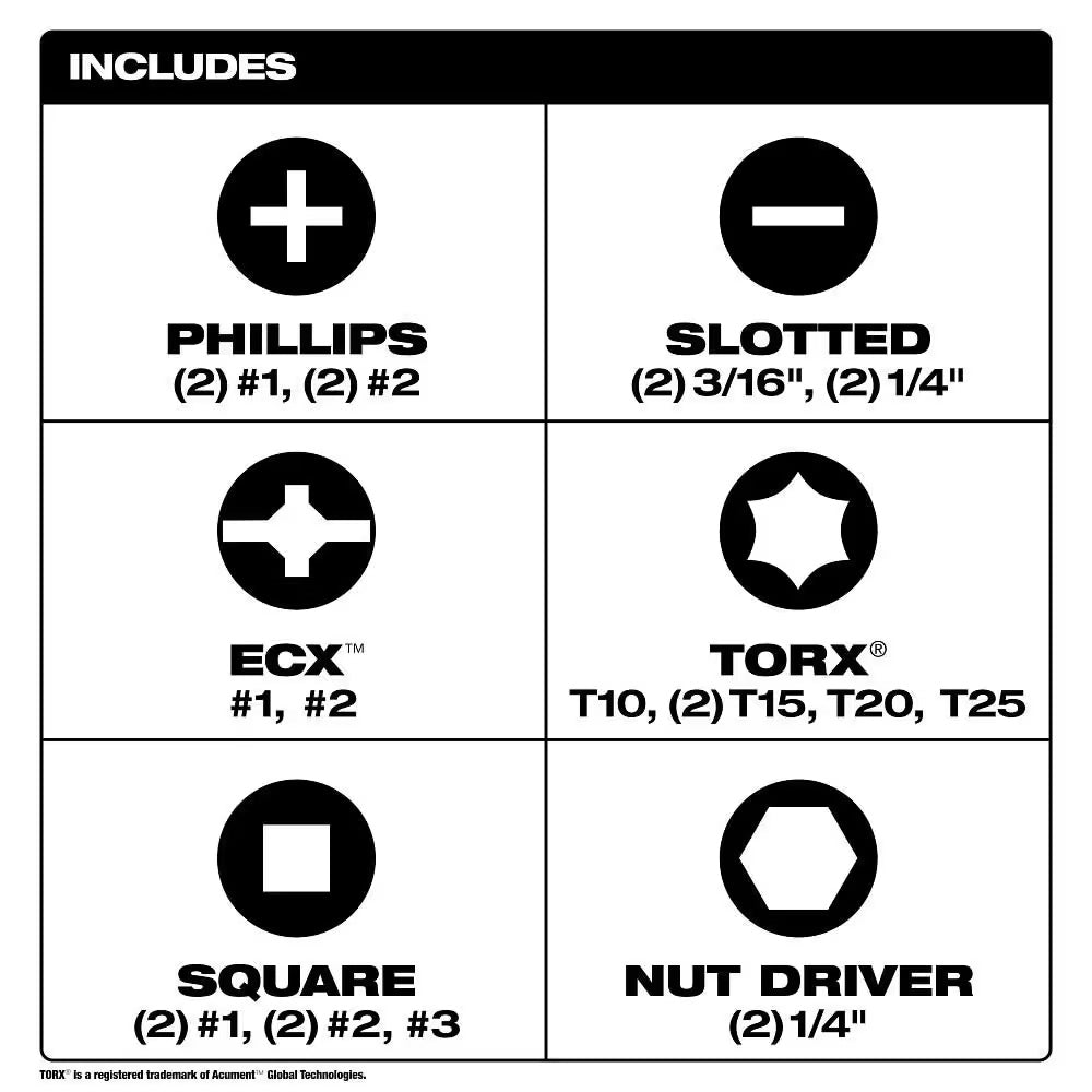 2PC Multi-Bit Driver Set