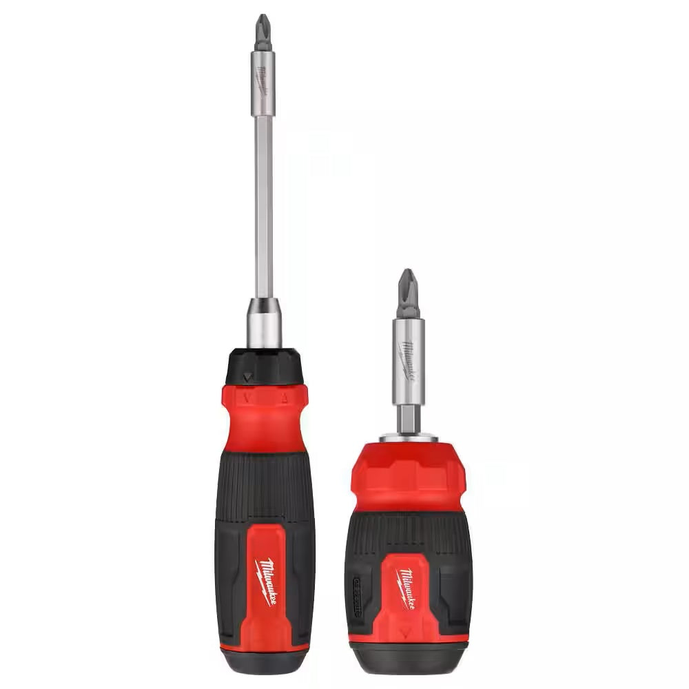 2PC Multi-Bit Driver Set – Red Tools for Pros