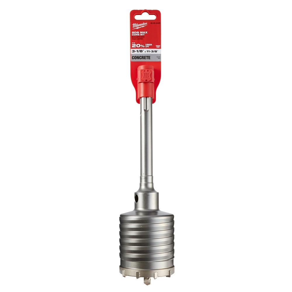 3-1/8" X 11-3/8" One Piece SDS Max Core Bit