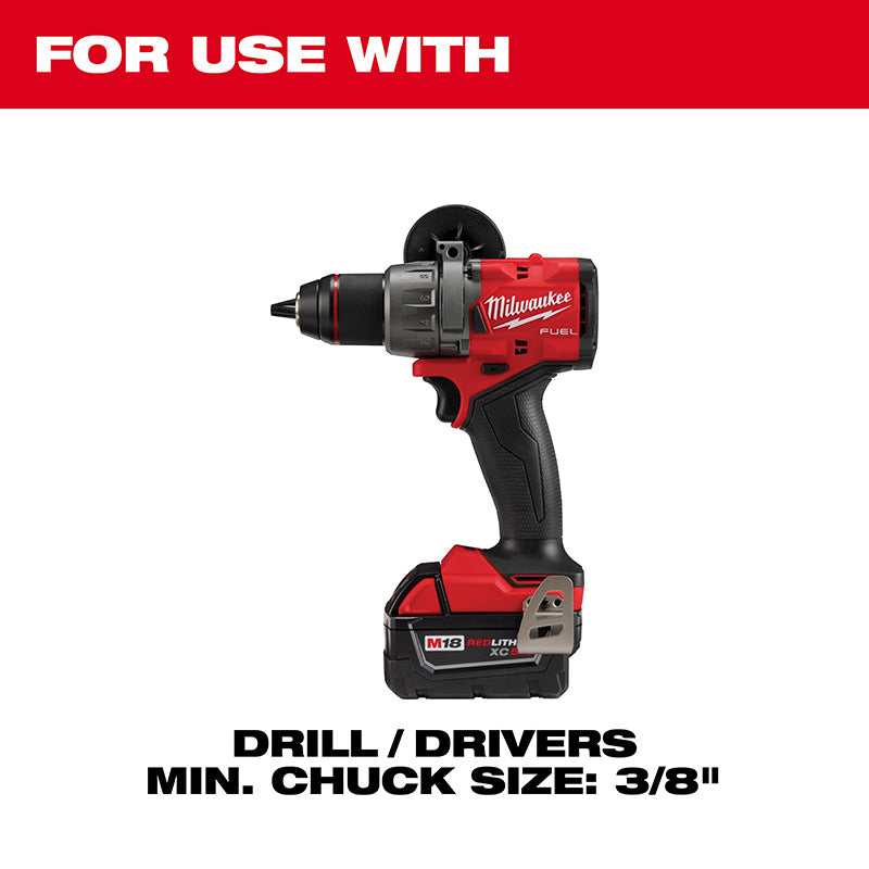 For use with Drill/Drivers Min. Chuck Size: 3/8