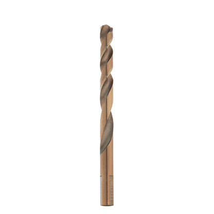 A single 3/8 inch COBALT RED HELIX Drill Bit with a brownish color, designed for use in drilling applications.