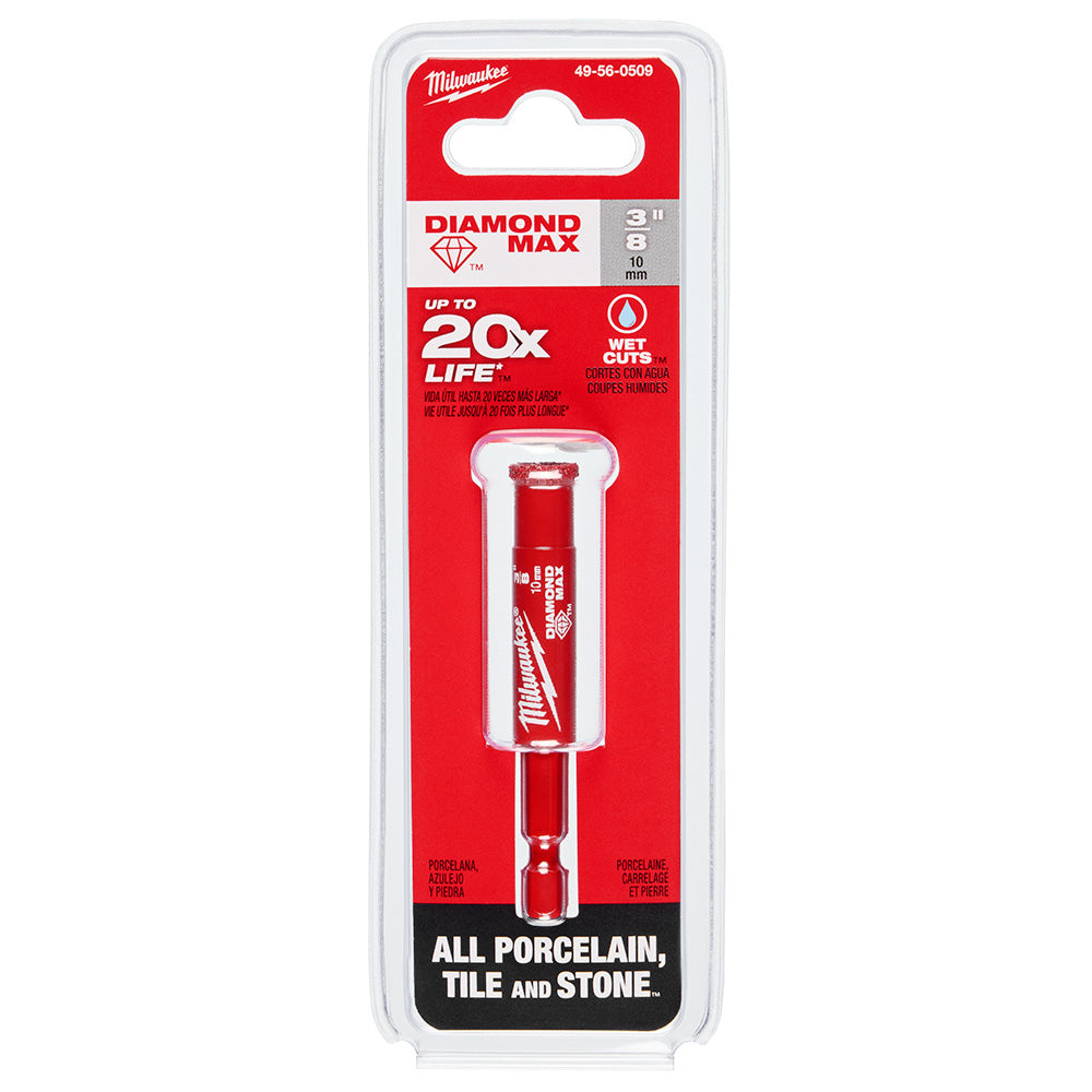3/8" DIAMOND MAX™ Hole Saw Bit