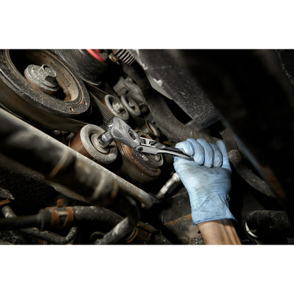 3/8" Drive 9" Flex Head Ratchet