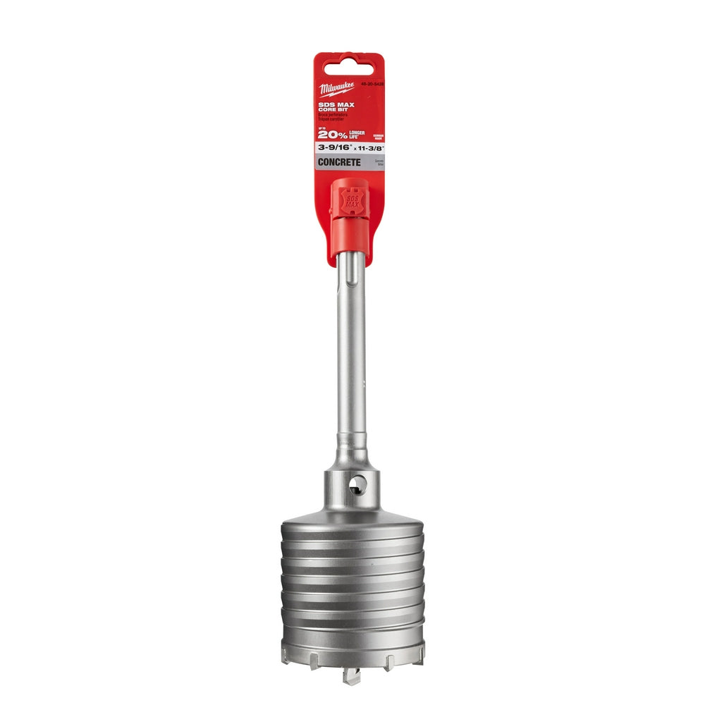 3-9/16" X 11-3/8" One Piece SDS Max Core Bit
