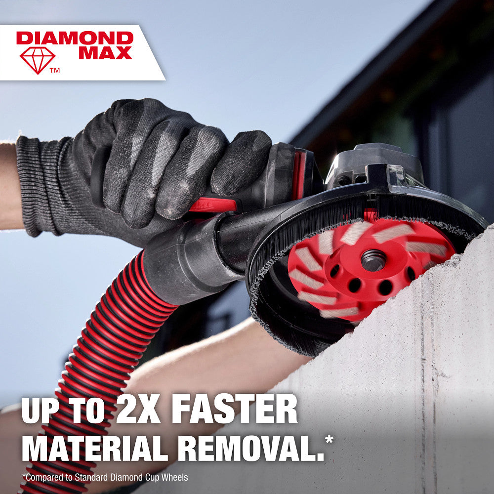 5" DIAMOND MAX™ Turbo Diamond Cup Wheel - 18 Segment