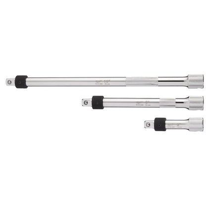 3pc 3/8” Drive Locking Extension Set