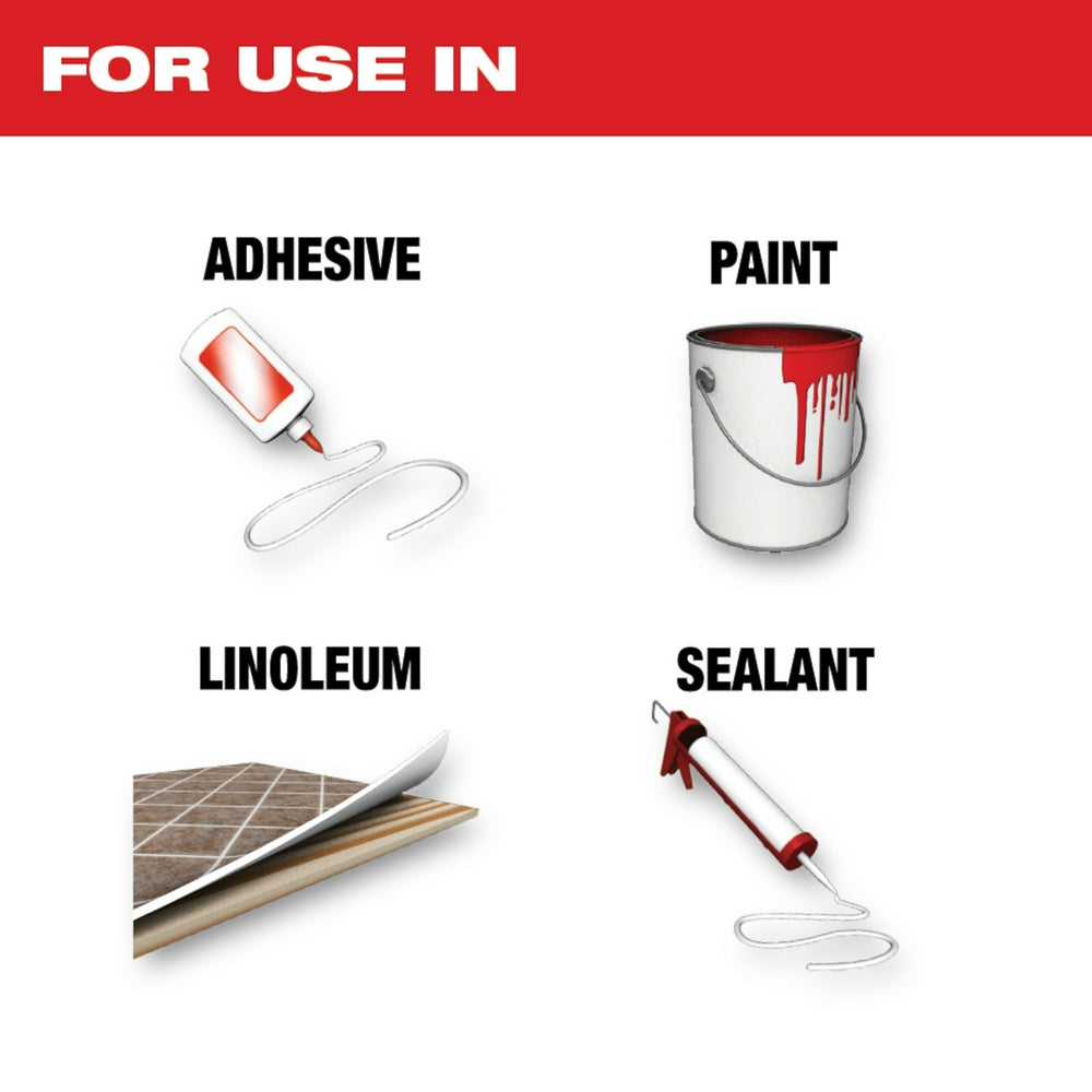 For use in Adhesive, Paint, Linoleum, Sealant