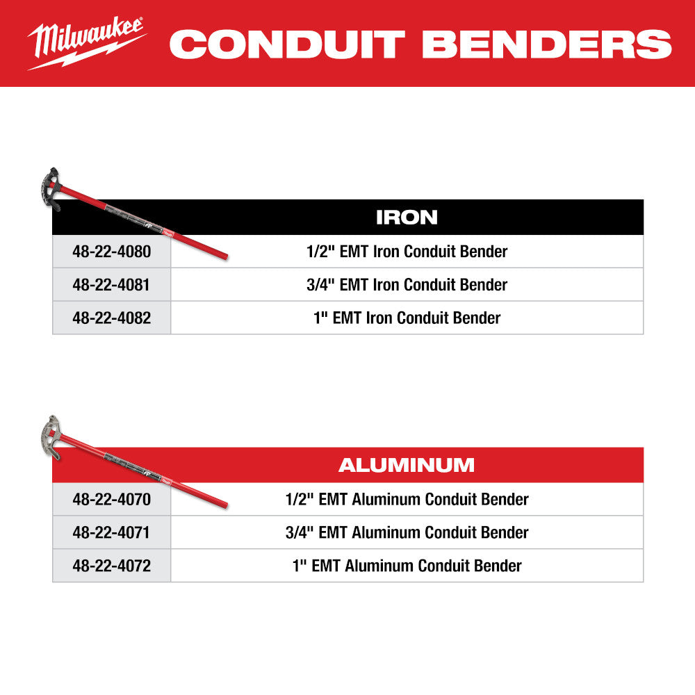 1/2 in. Aluminum Conduit Bender