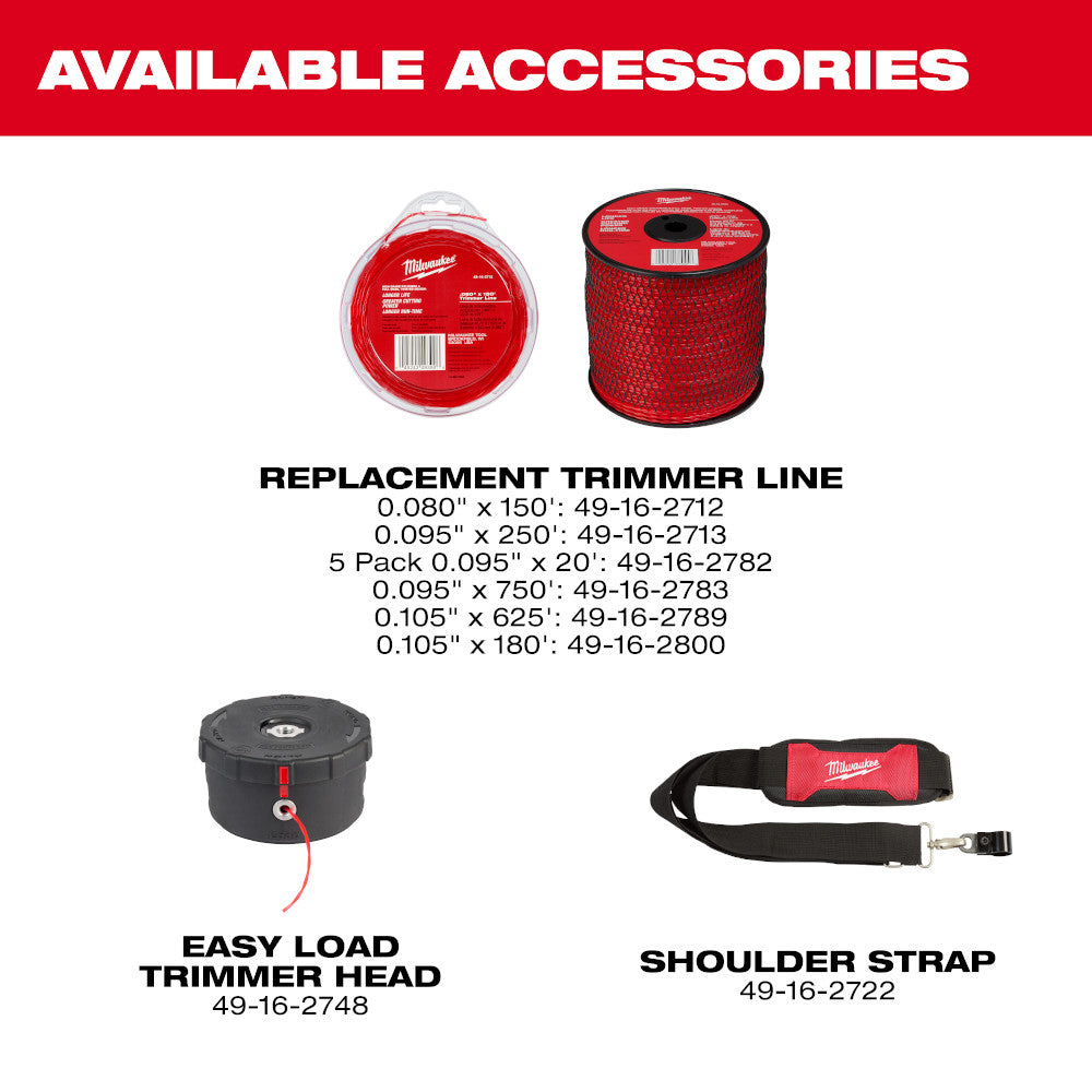 M18 FUEL™ 17” Dual Battery String Trimmer