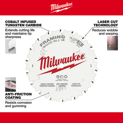 5-1/2" 18T Framing Circular Saw Blade