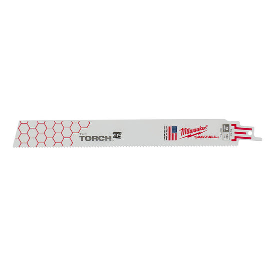 9" 10 TPI TORCH™ SAWZALL® Blade for Thick Metal (25 PK)