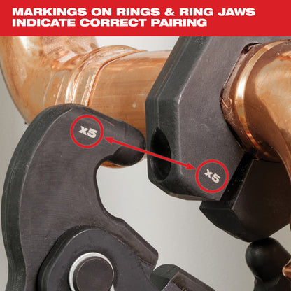 1-1/2" CTS-V Pivoting Press Ring for M18™ FORCE LOGIC™ Press Tools