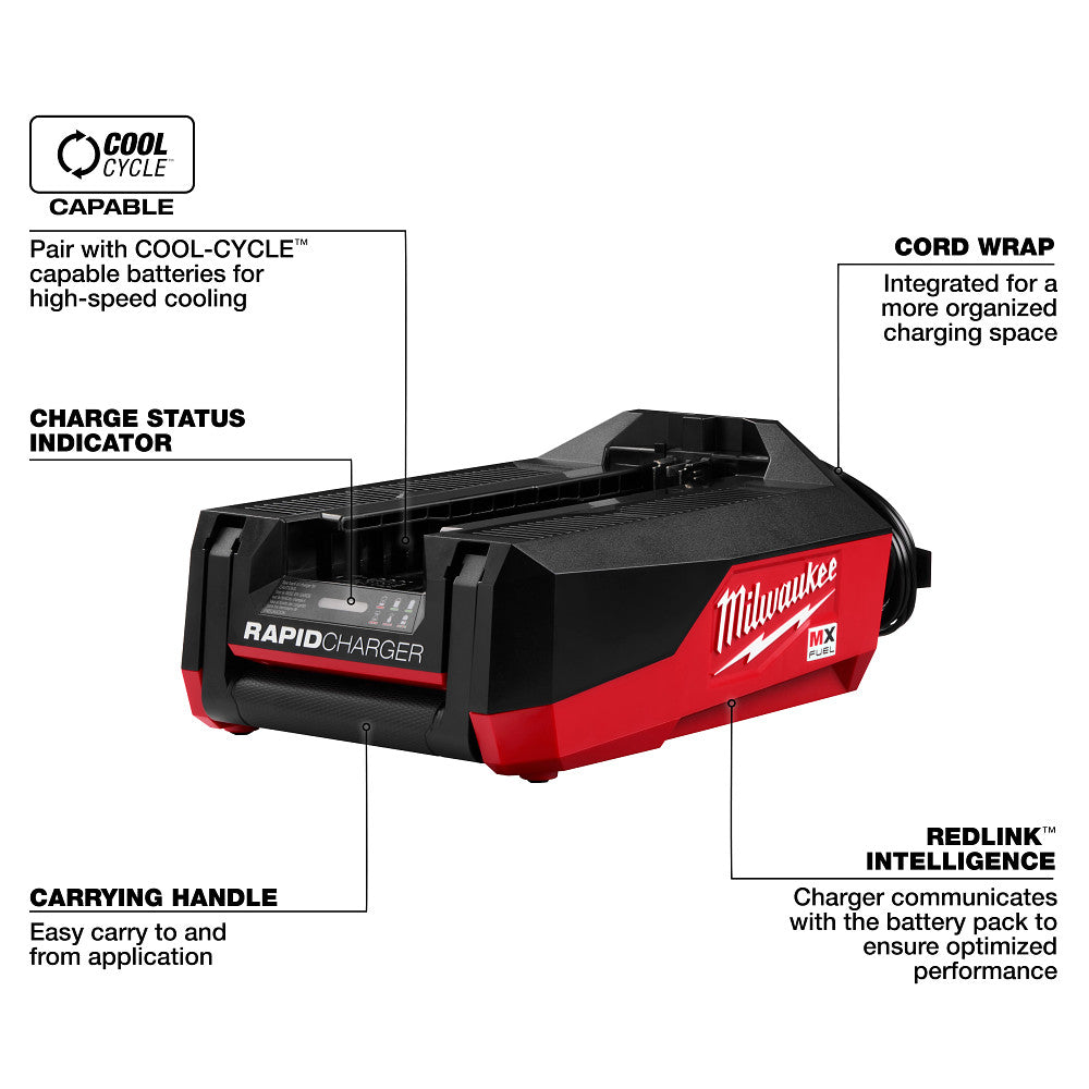 MX FUEL™ Rapid Charger